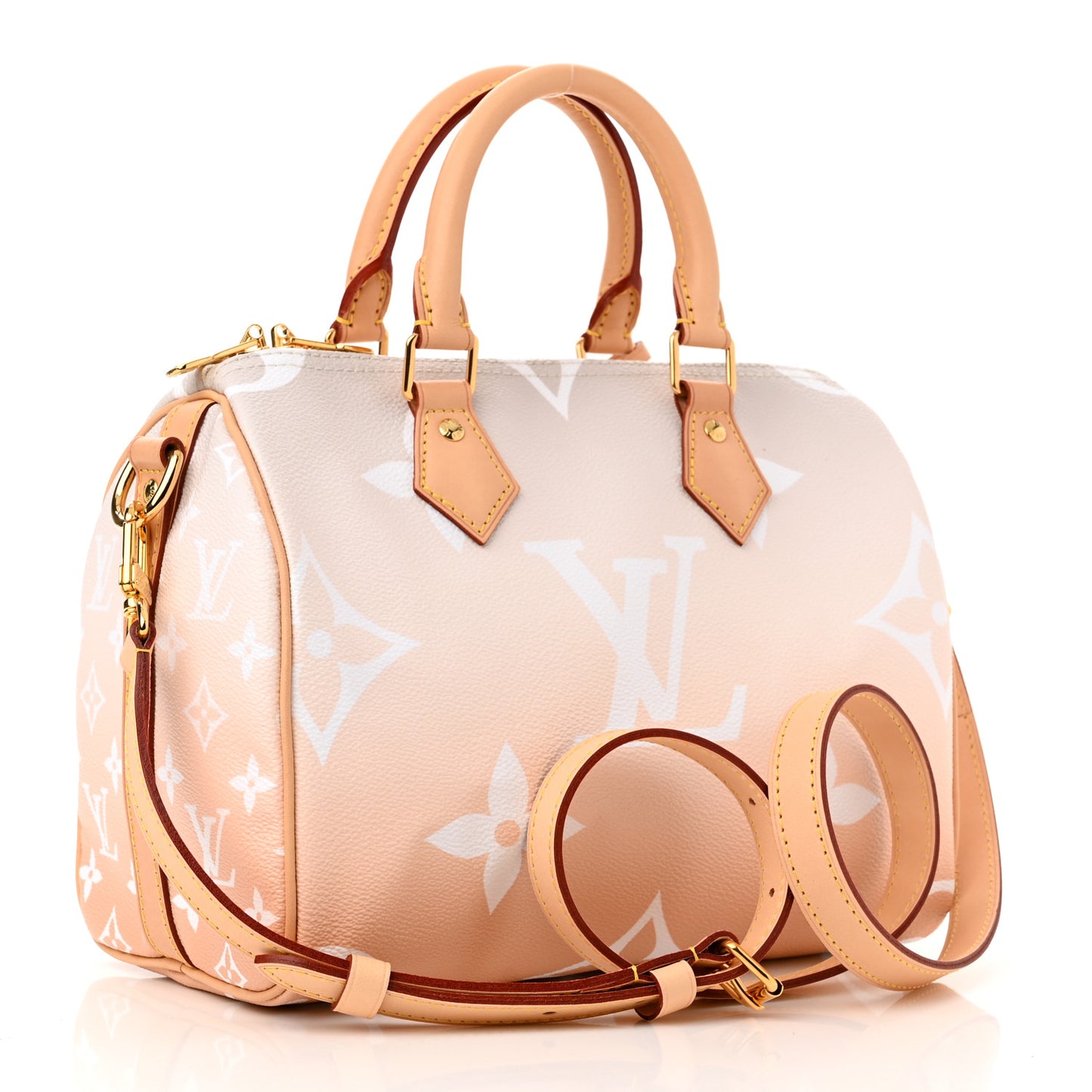Monogram Giant By The Pool Speedy Bandouliere 25 Brume