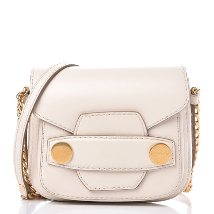 Stella McCartney Eco Alter Nappa Popper Shoulder Bag White 1 of 6