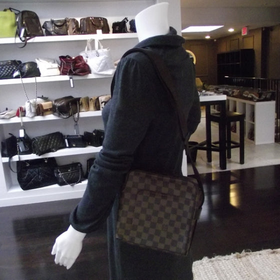 Damier Ebene Olav PM Messenger Bag