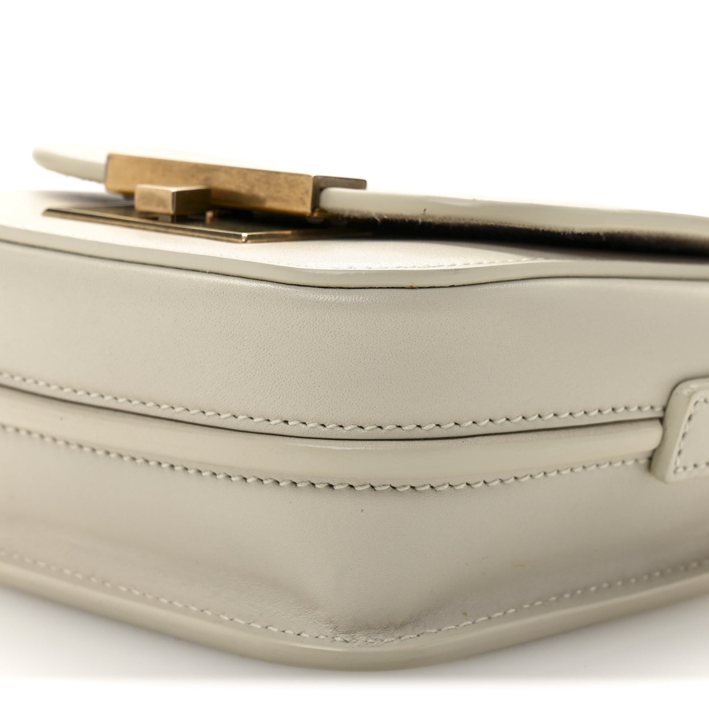 Smooth Calfskin Mini Betty Satchel Ivory