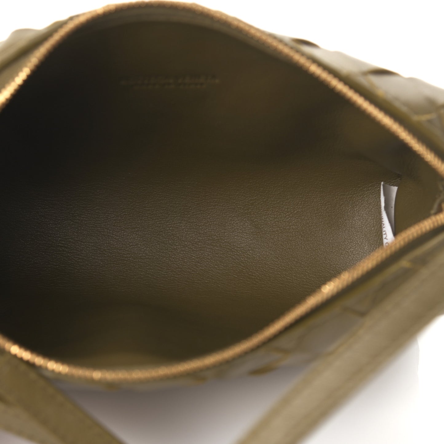 Nappa Intrecciato Mini Crossbody Mud