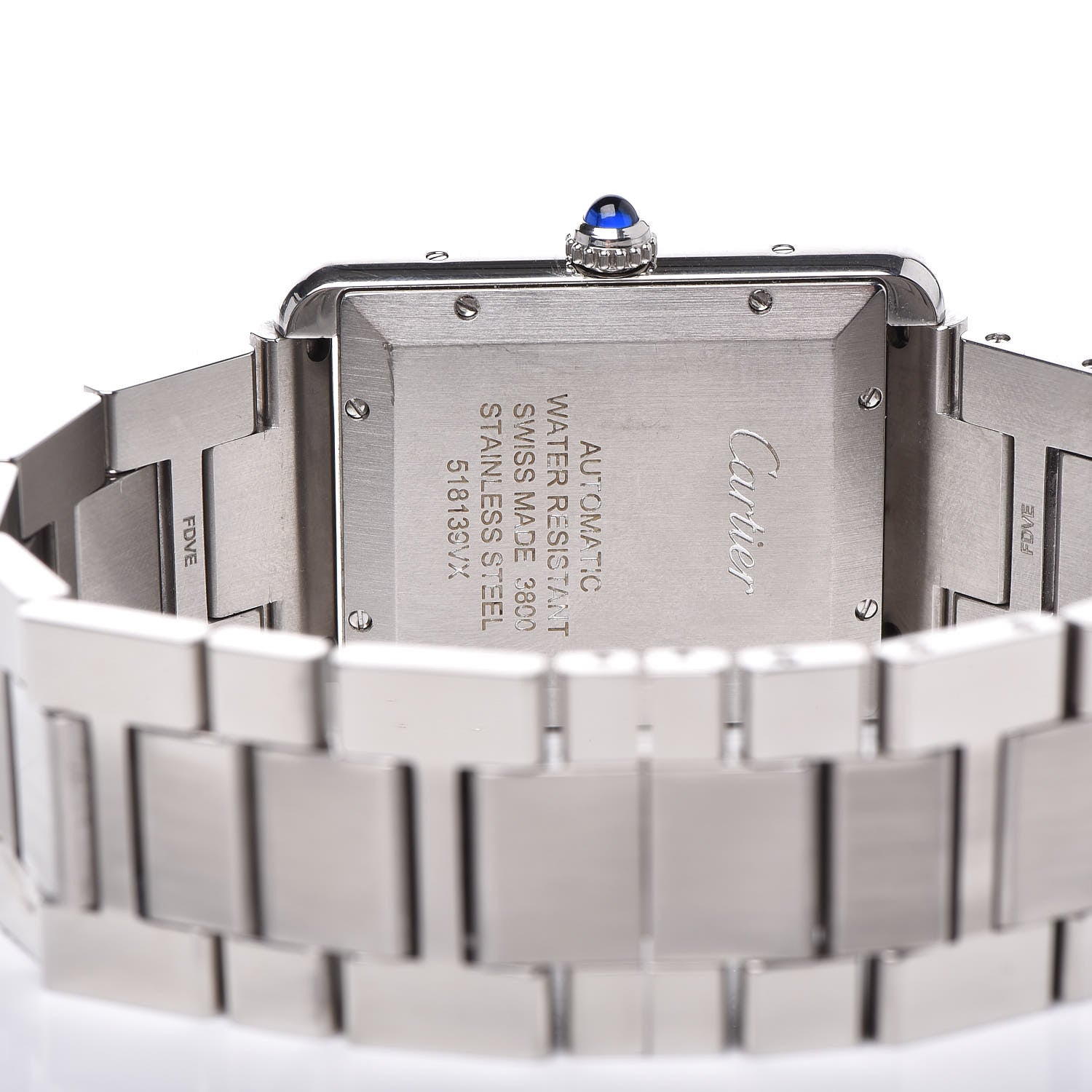 Cartier Stainless Steel 31mm Tank Solo Automatic Watch 5 of 7