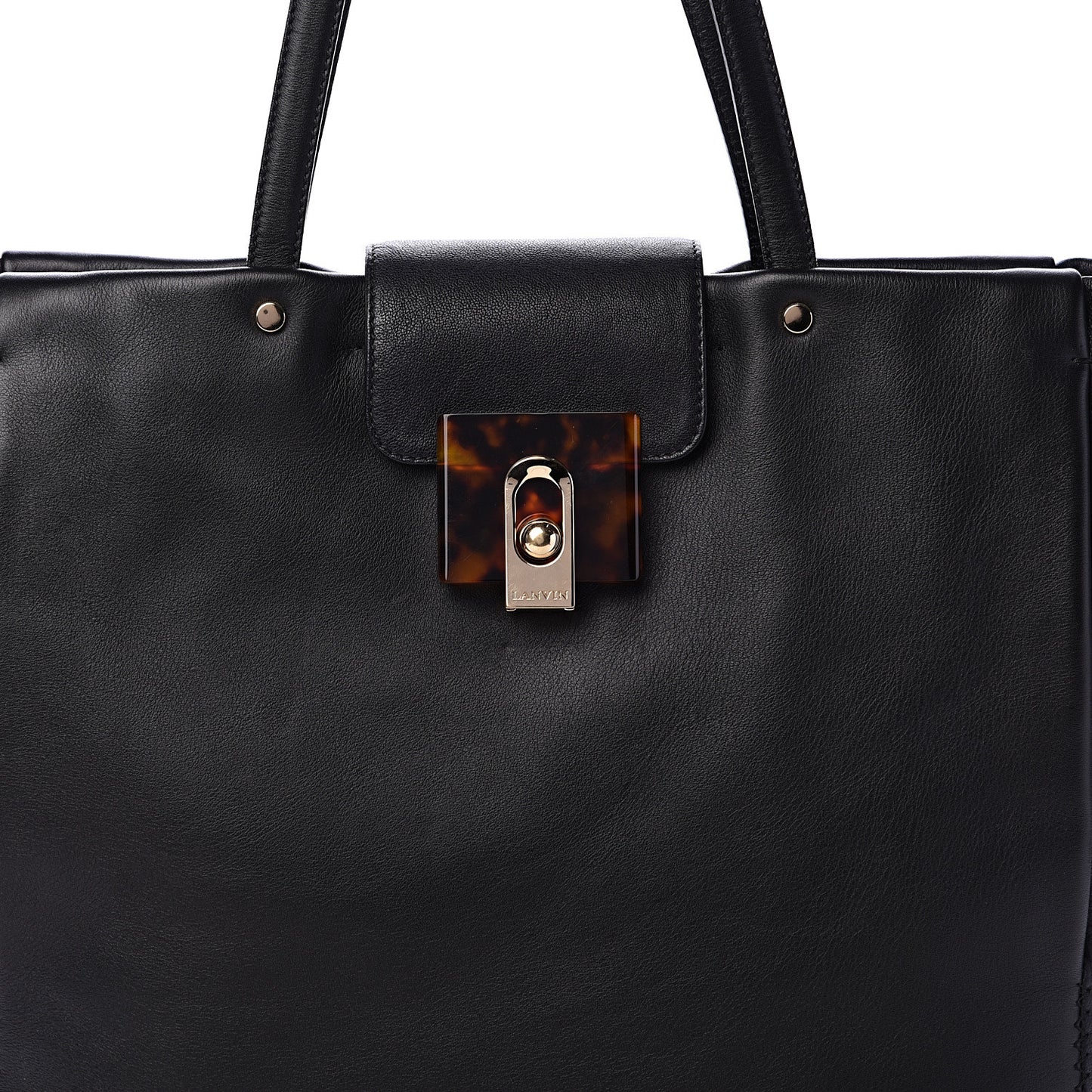 Calfskin For Me Tote Black