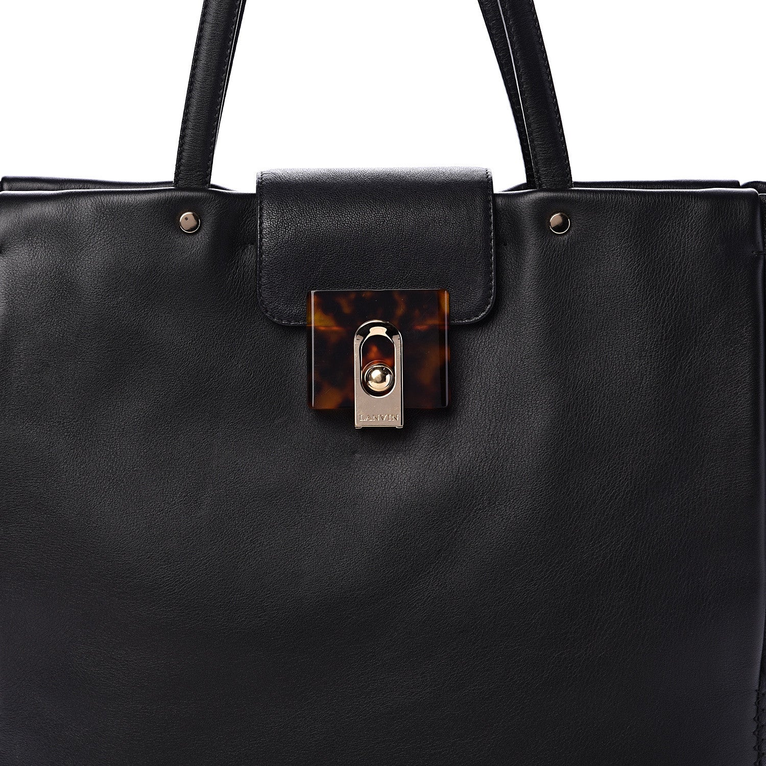Lanvin Calfskin For Me Tote Black 7 of 15