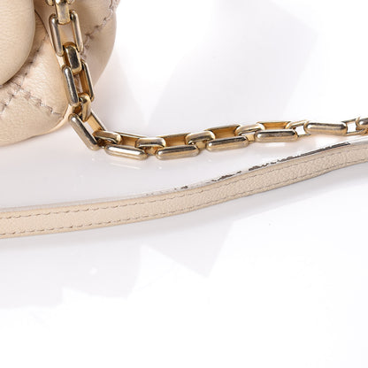 Chanel Calfskin Quilted Retro Chain Flap Beige 10 of 27