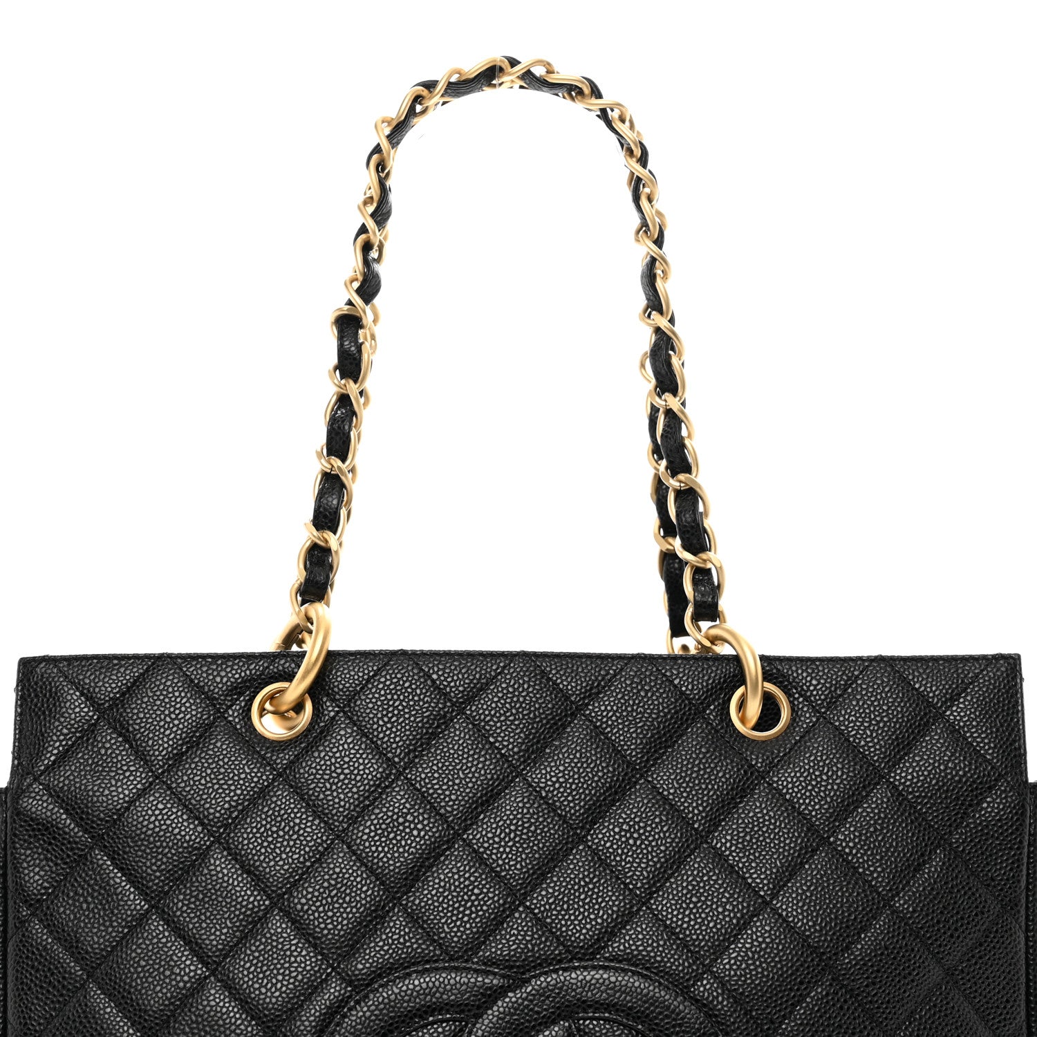 Chanel Caviar Quilted Grand Timeless Tote GTT Black 5 of 11