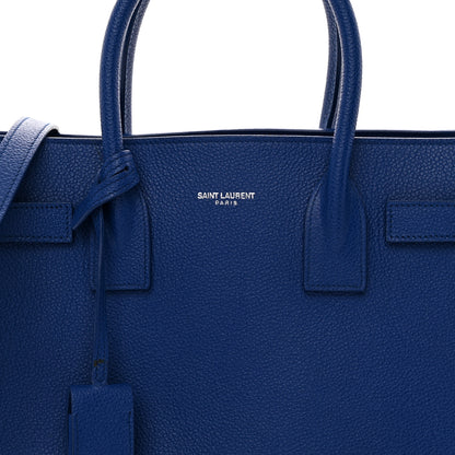 Saint Laurent Grained Calfskin Baby Sac De Jour Outremer 8 of 10