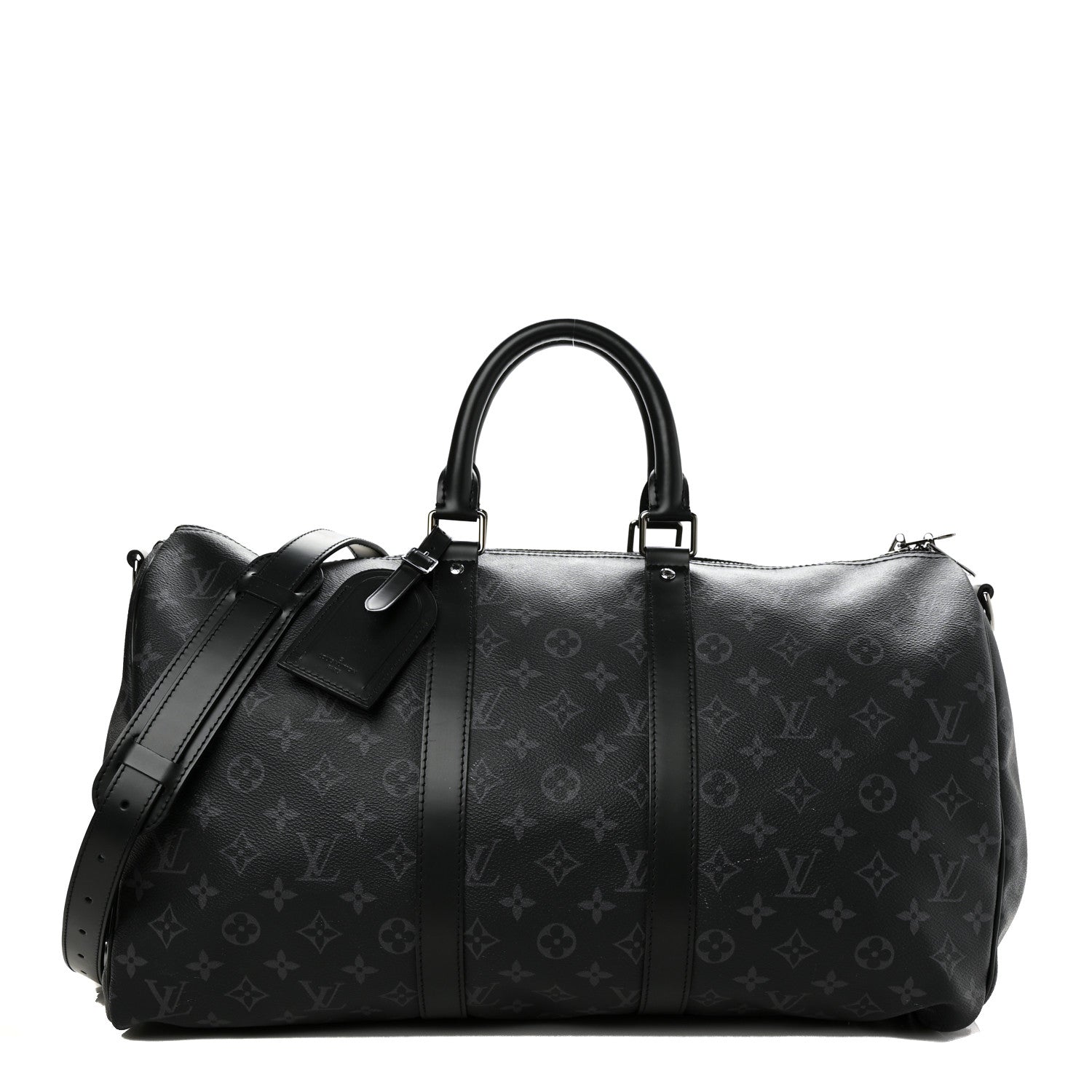 Louis Vuitton Monogram Eclipse Keepall Bandouliere 45 1 of 11