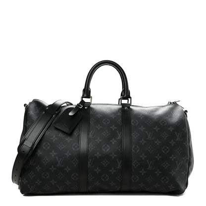 Louis Vuitton Monogram Eclipse Keepall Bandouliere 45 1 of 11