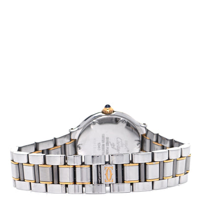 Cartier Stainless Steel 18K Yellow Gold 28mm Must De 21 Quartz Watch 3 of 4