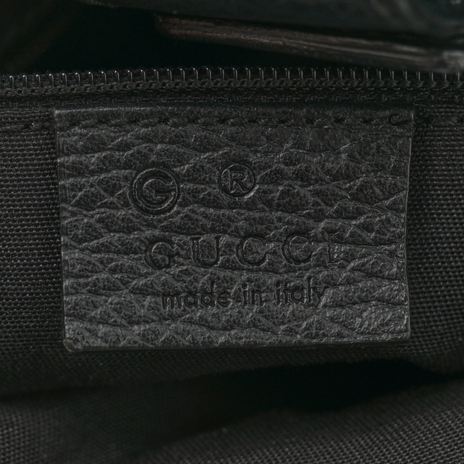 Gucci Monogram Medium Abbey Convertible Tote Black 6 of 10