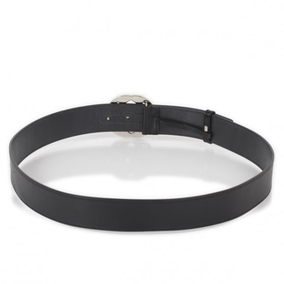 Gucci Leather GG Mens Belt Black 40 3 of 6