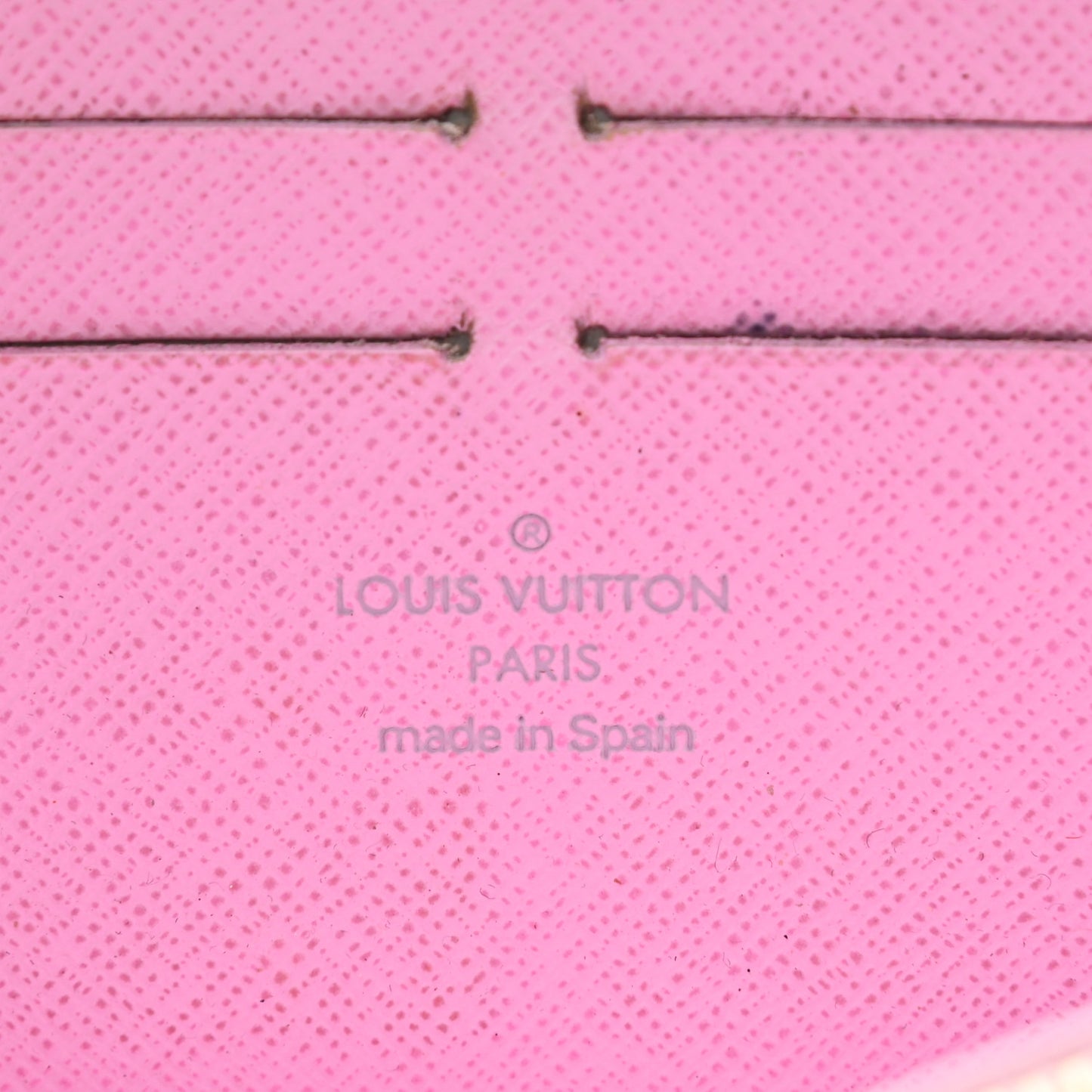 Monogram Multicolor Zippy Wallet White Litchi