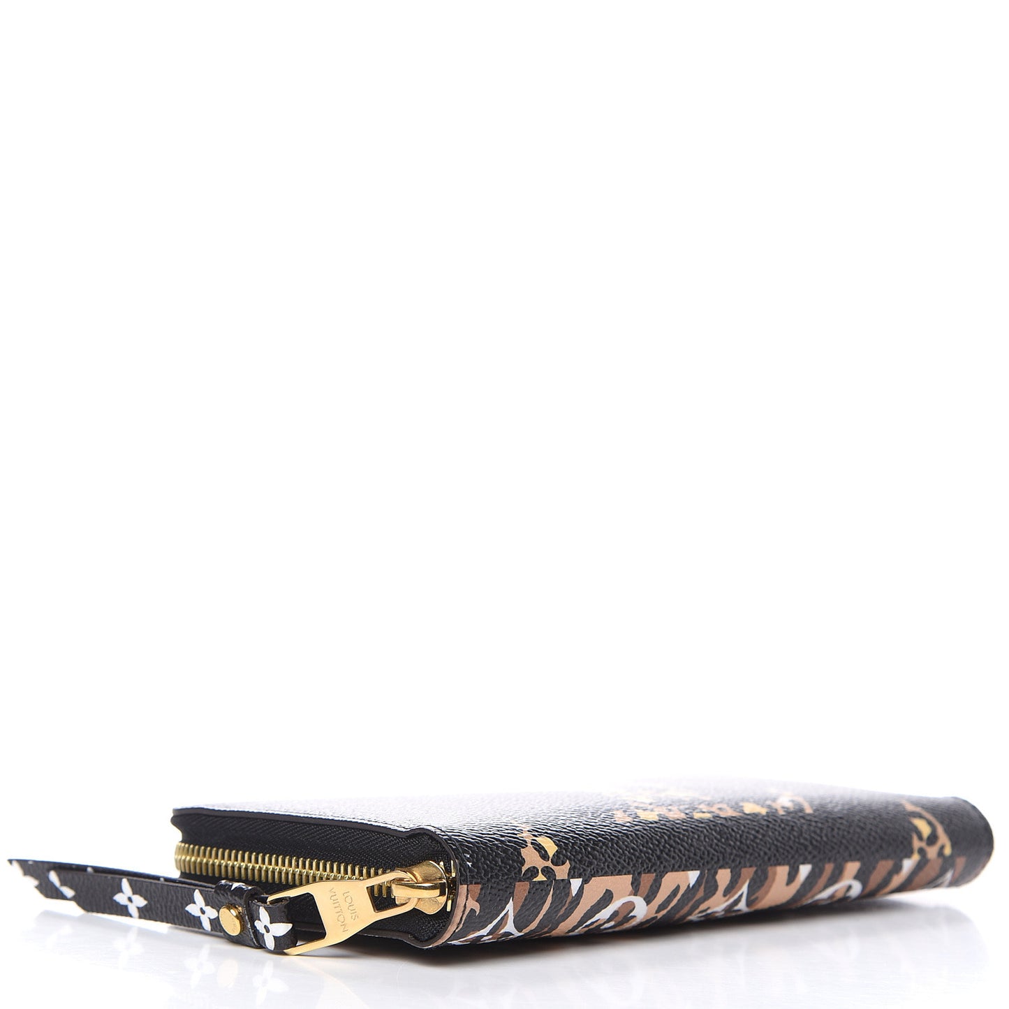 Monogram Giant Jungle Zippy Wallet Black