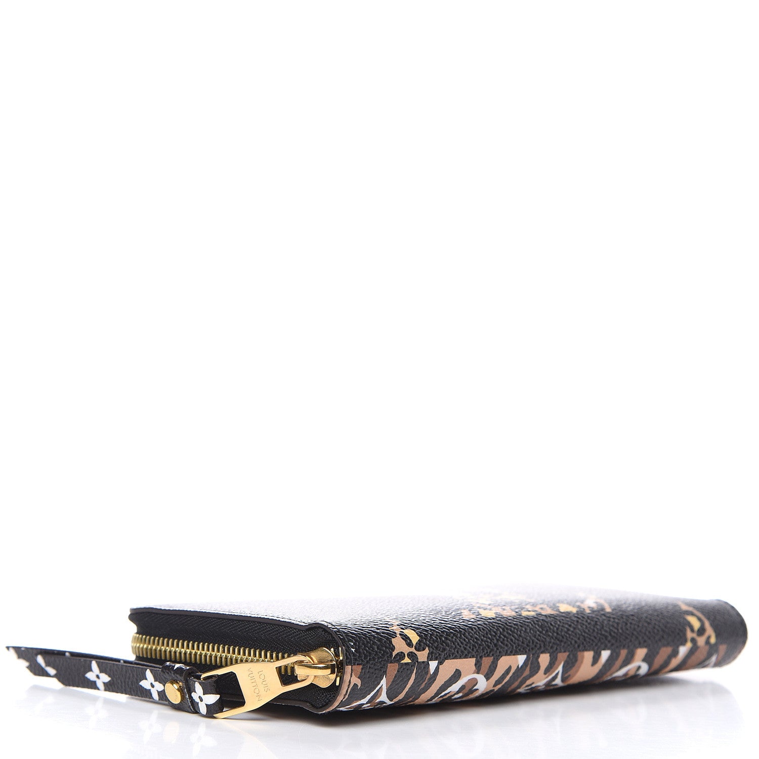 Louis Vuitton Monogram Giant Jungle Zippy Wallet Black 4 of 7
