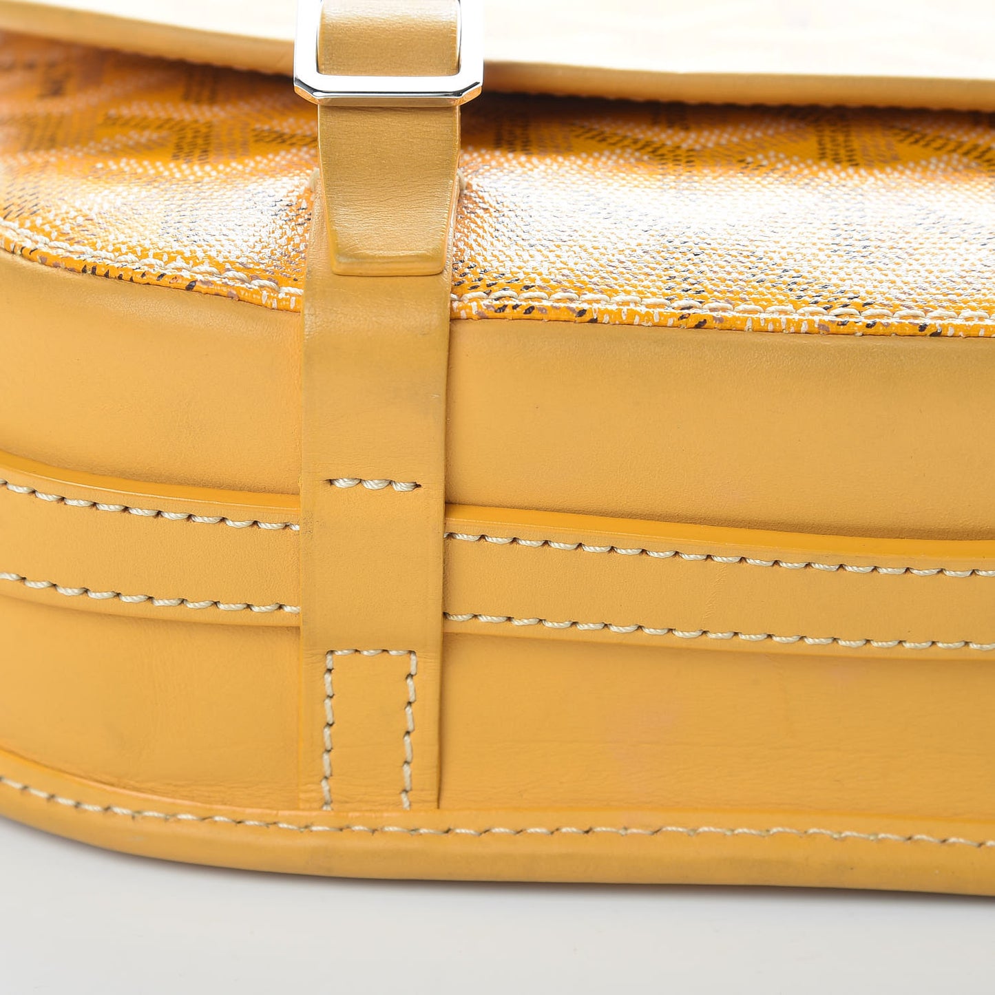 Goyardine Belvedere PM Messenger Bag Yellow