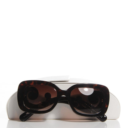 Prada Acetate Baroque Sunglasses SPR 27O Tortoise 9 of 9