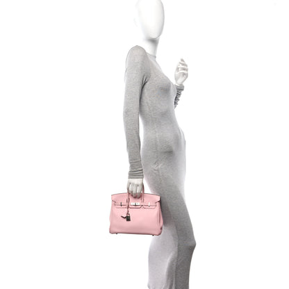 Hermes Swift Birkin 25 Rose Sakura 2 of 12