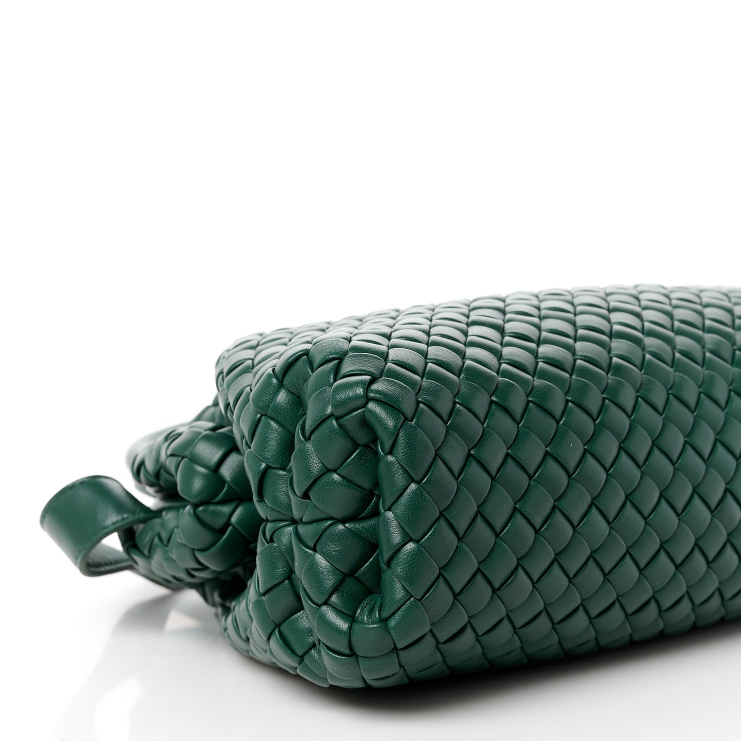 Nappa Intrecciato Small Padded The Handle Tote Raintree