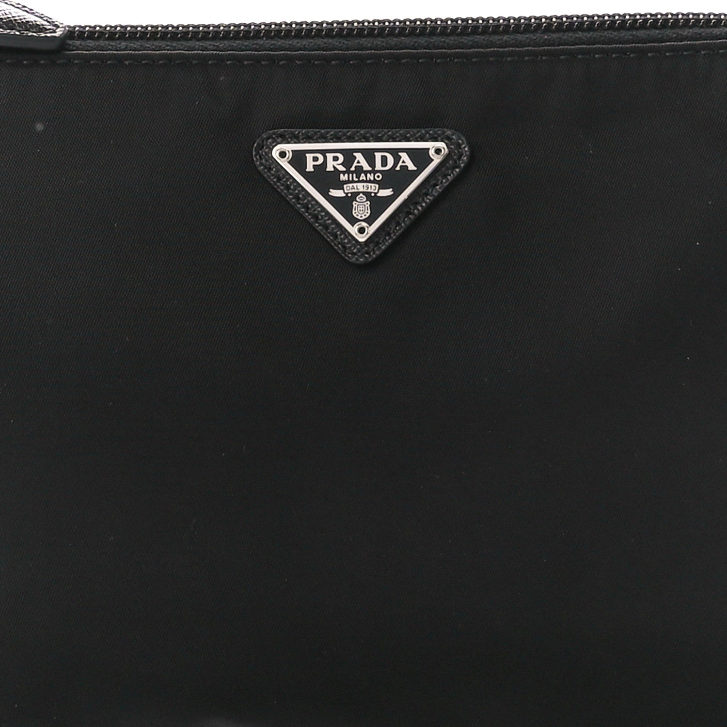 Prada Re-Nylon Vela Pouch Black 9 of 11