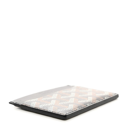 Goyard Goyardine Saint Sulpice Card Holder Black 4 of 7