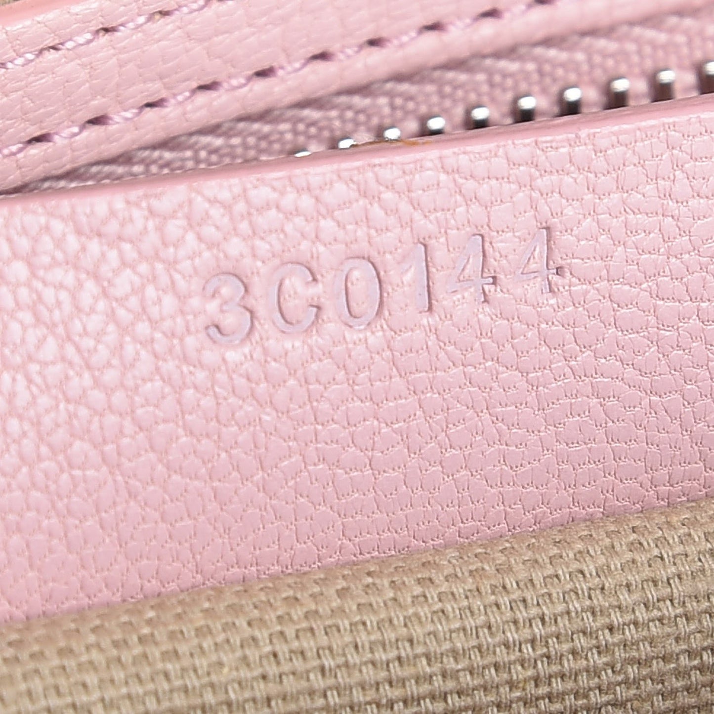 Sugar Goatskin Mini Antigona Pale Pink