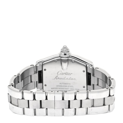 Cartier Stainless Steel 37mm Roadster Automatic Watch 3 of 5