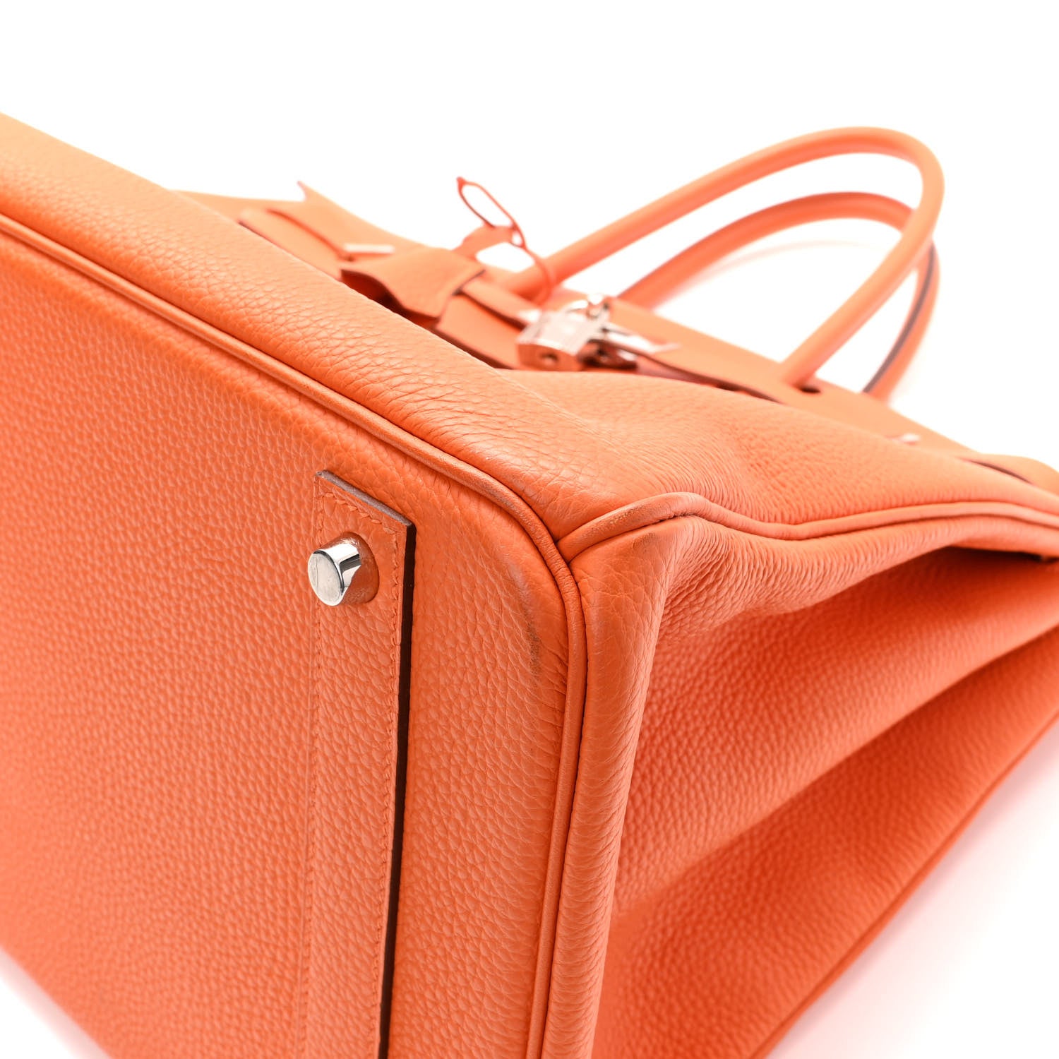 Hermes Togo Birkin 40 Orange 16 of 17