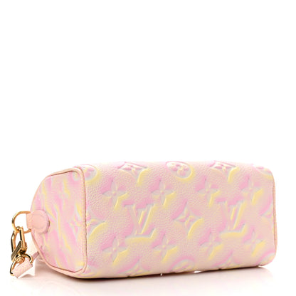 Louis Vuitton Empreinte Monogram Summer Stardust Nano Speedy Pink 4 of 8