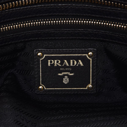Prada Vitello Daino Shoulder Bag Nero Black 7 of 9