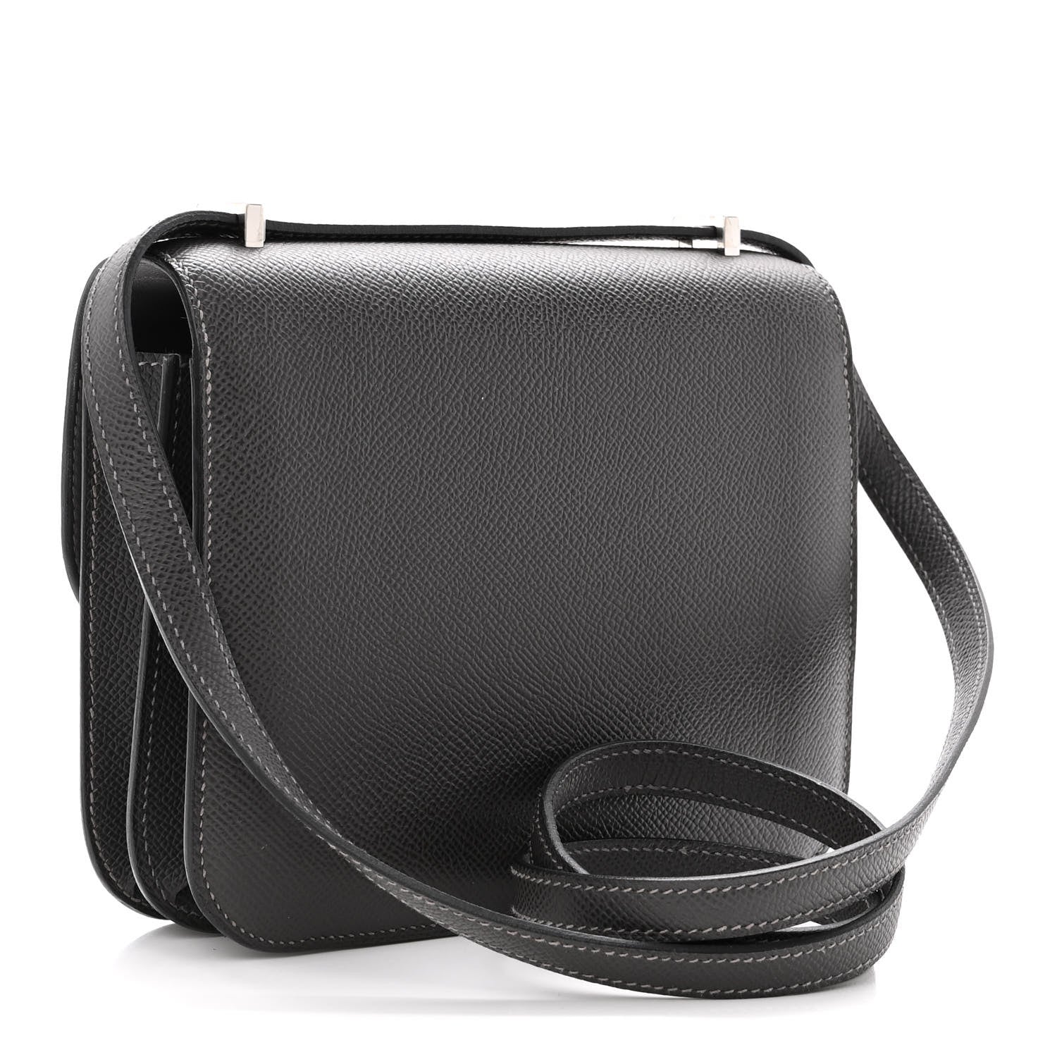 Hermes Epsom Constance 18 Graphite 2 of 9