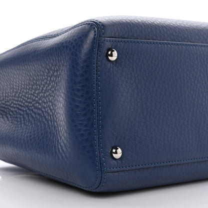 Chanel Calfskin Small Cerf Executive Shopper Tote Navy 8 of 9