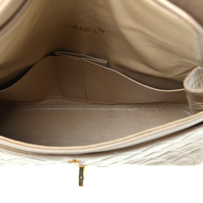 Chanel Lambskin Quilted Small Double Flap Beige 5 of 14