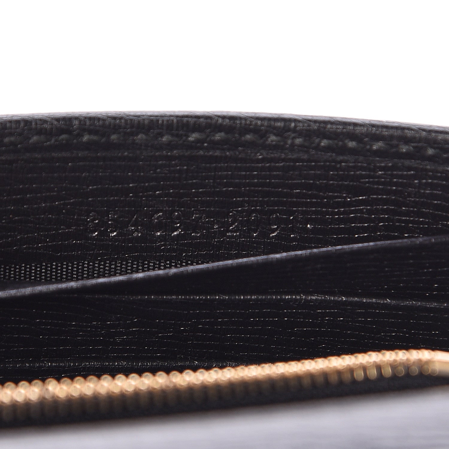 Gucci Textured Calfskin Medium Betty Chain Wallet Black 7 of 11