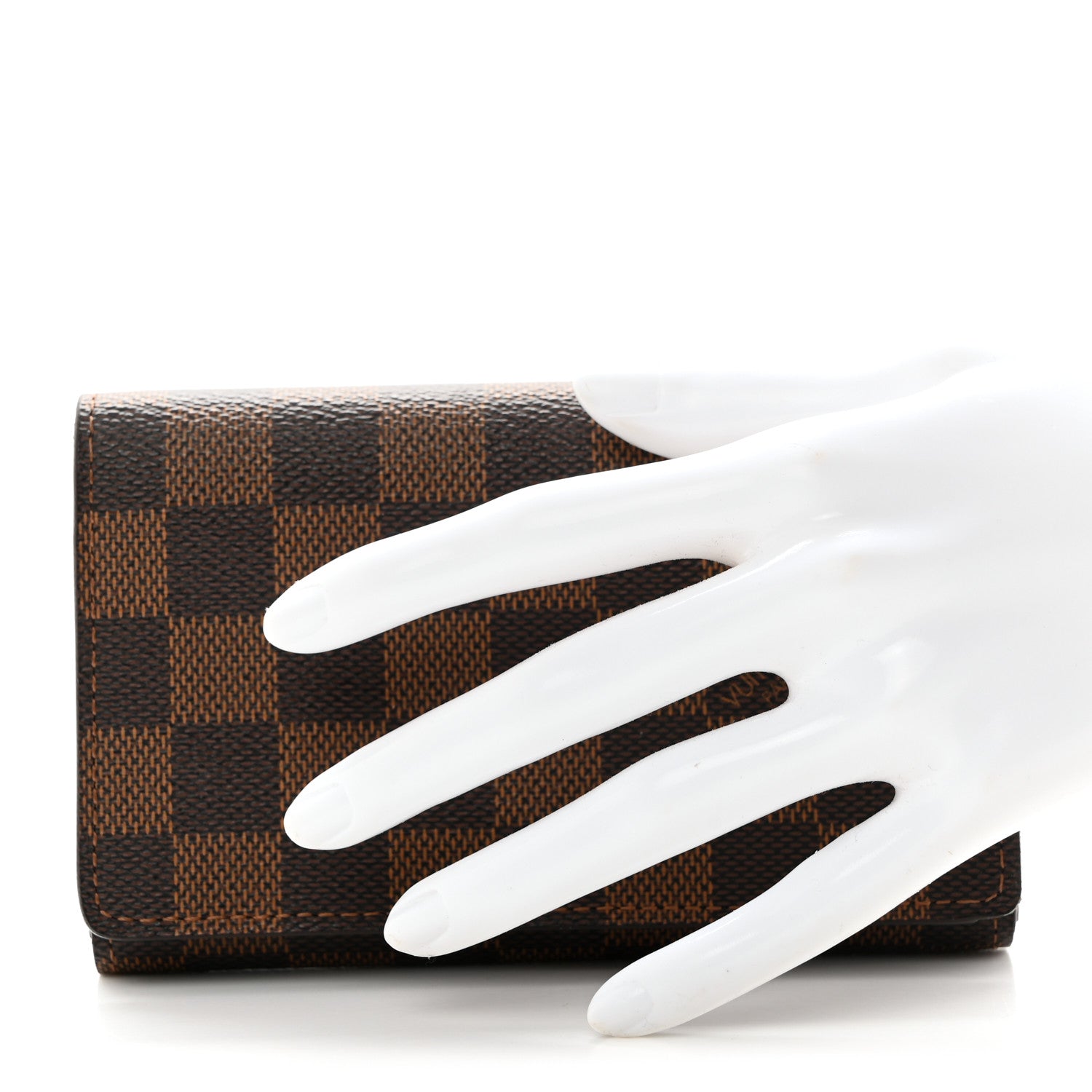 Louis Vuitton Damier Ebene Porte-Monnaie Billets Tresor Wallet 2 of 8