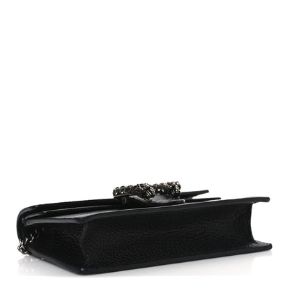 Gucci Calfskin Super Mini Dionysus Shoulder Bag Black 4 of 10