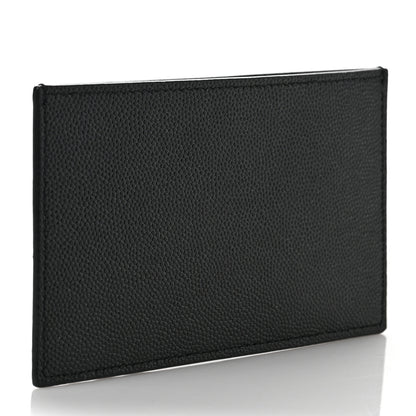 Saint Laurent Grain de Poudre 5 Fragments Card Holder Black 3 of 6