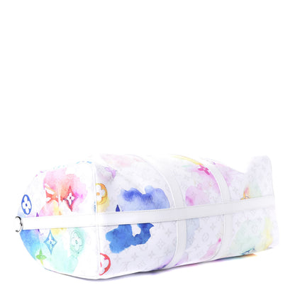 Louis Vuitton Monogram Watercolor Keepall Bandouliere 50 Multicolor 2 of 4