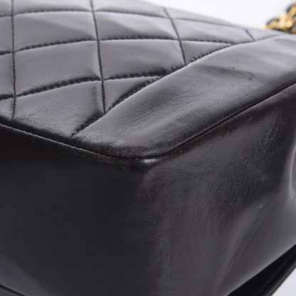 Chanel Lambskin Quilted Medium Single Flap Black 14 of 14
