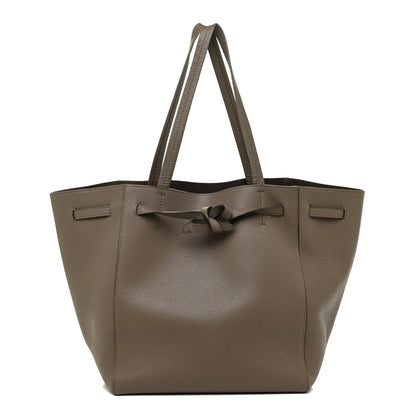 Celine Soft Grained Calfskin Medium Belt Cabas Phantom Taupe 1 of 17