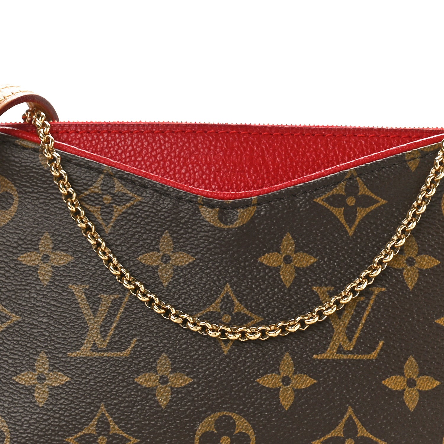 Louis Vuitton Monogram Pallas Clutch Cherry 8 of 10