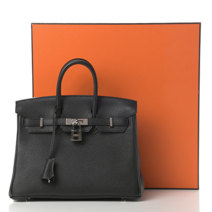 Hermes Togo Birkin 25 Black 12 of 12