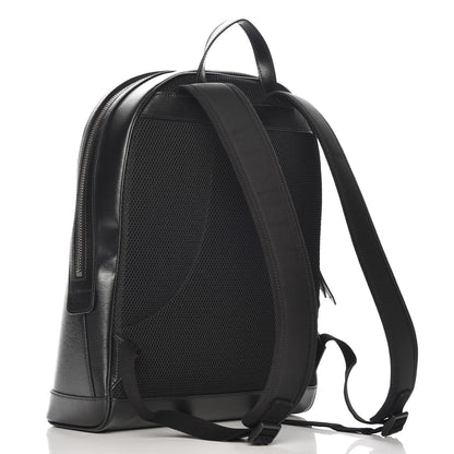 Gucci Calfskin Kingsnake Dome Backpack Black 3 of 8