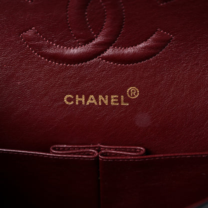 Chanel Lambskin Quilted Medium Double Flap Black 6 of 19