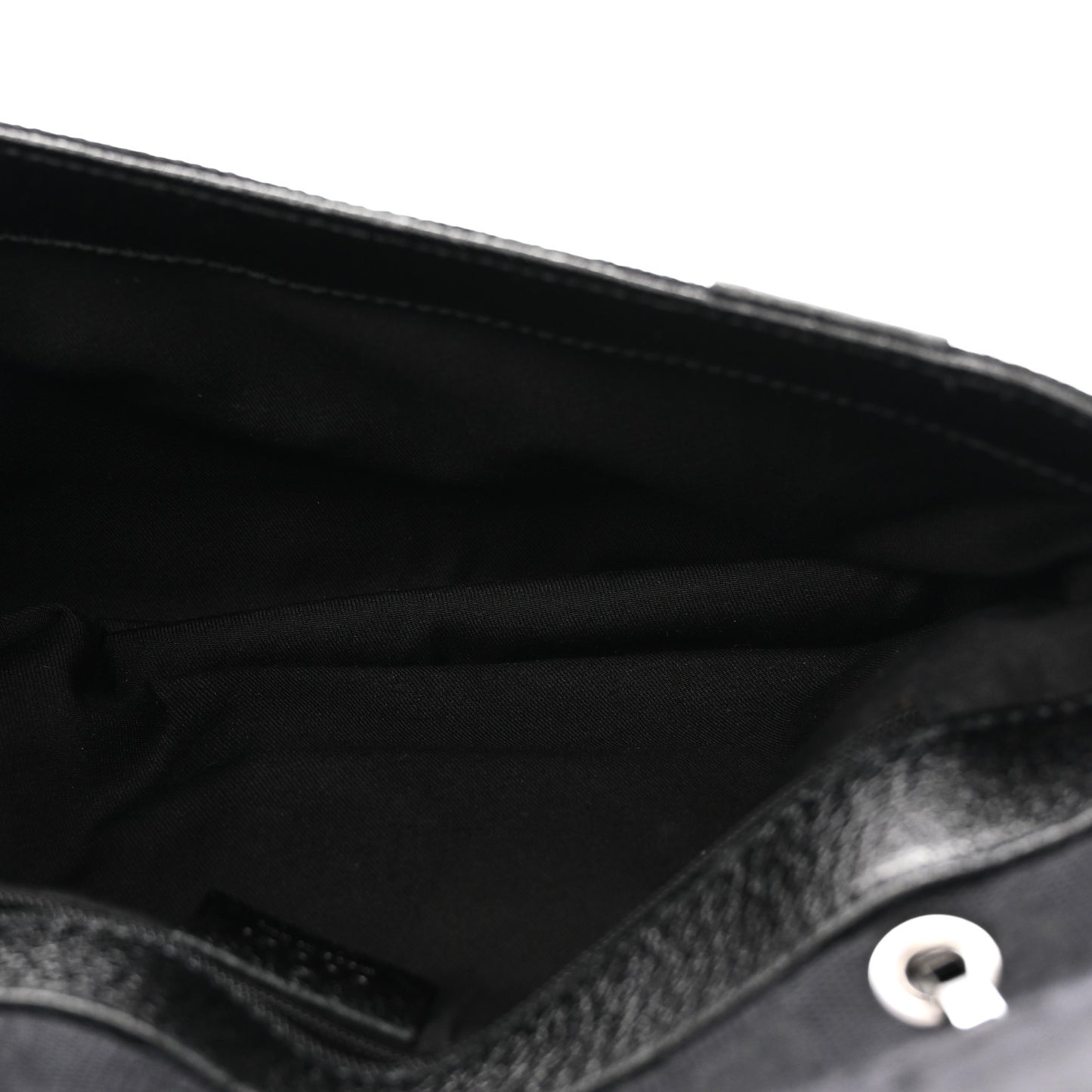 Monogram Satchel Black