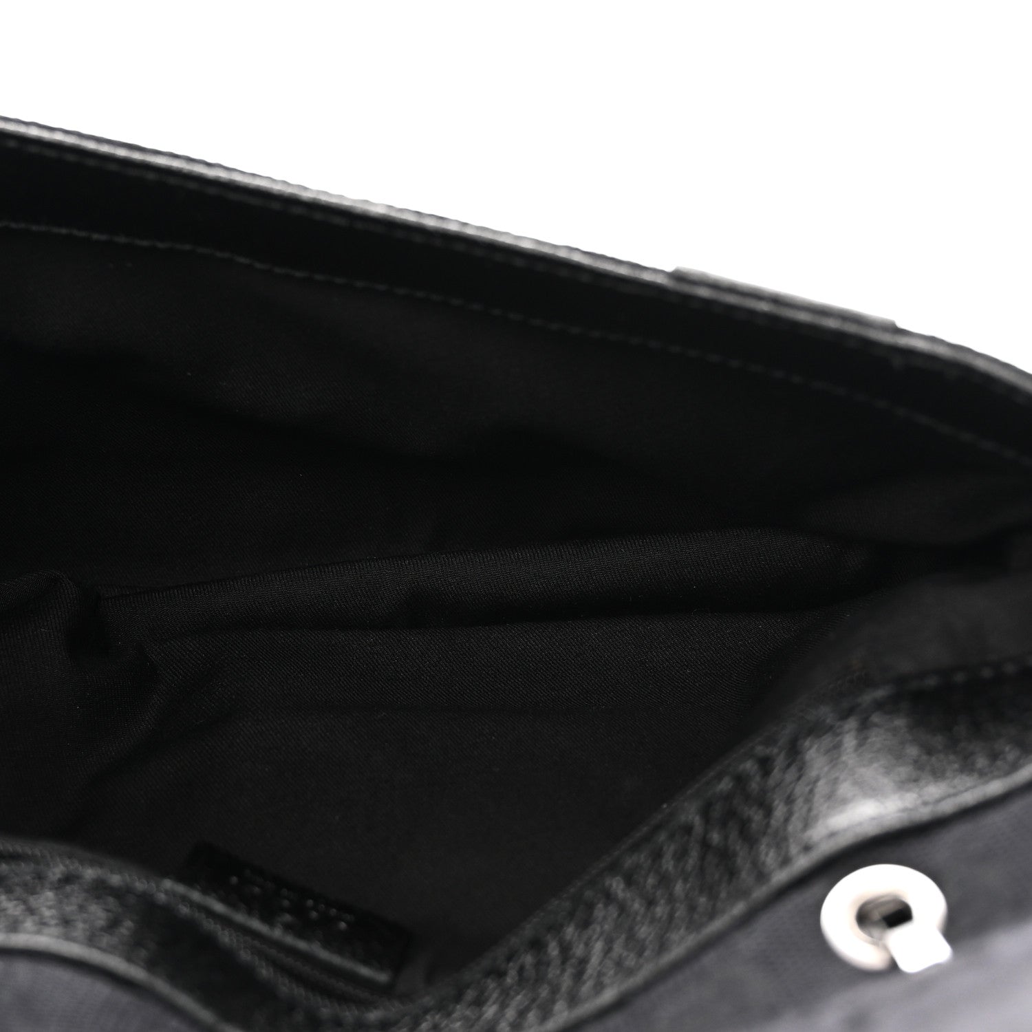 Gucci Monogram Satchel Black 5 of 10
