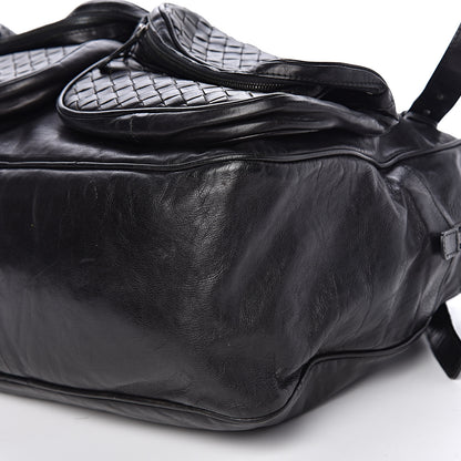 Bottega Veneta Nappa Intrecciato Multipocket Shoulder Bag Black 12 of 14