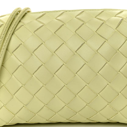 Bottega Veneta Nappa Intrecciato Mini Loop Camera Bag Lemon Washed 7 of 9