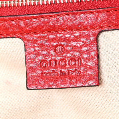 Gucci Monogram Medium Bella Tote Red 6 of 10
