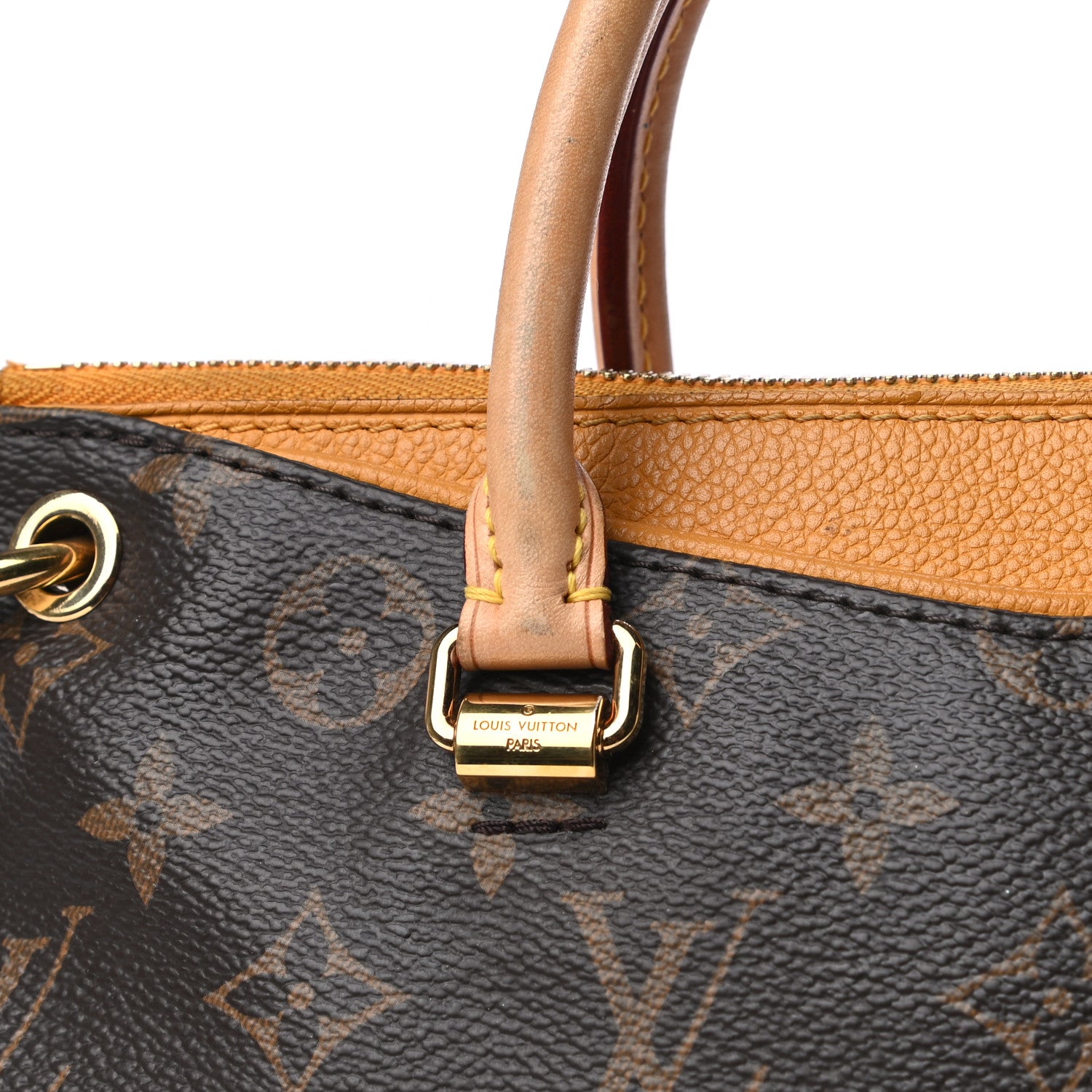 Louis Vuitton Monogram Pallas BB Safran 16 of 17